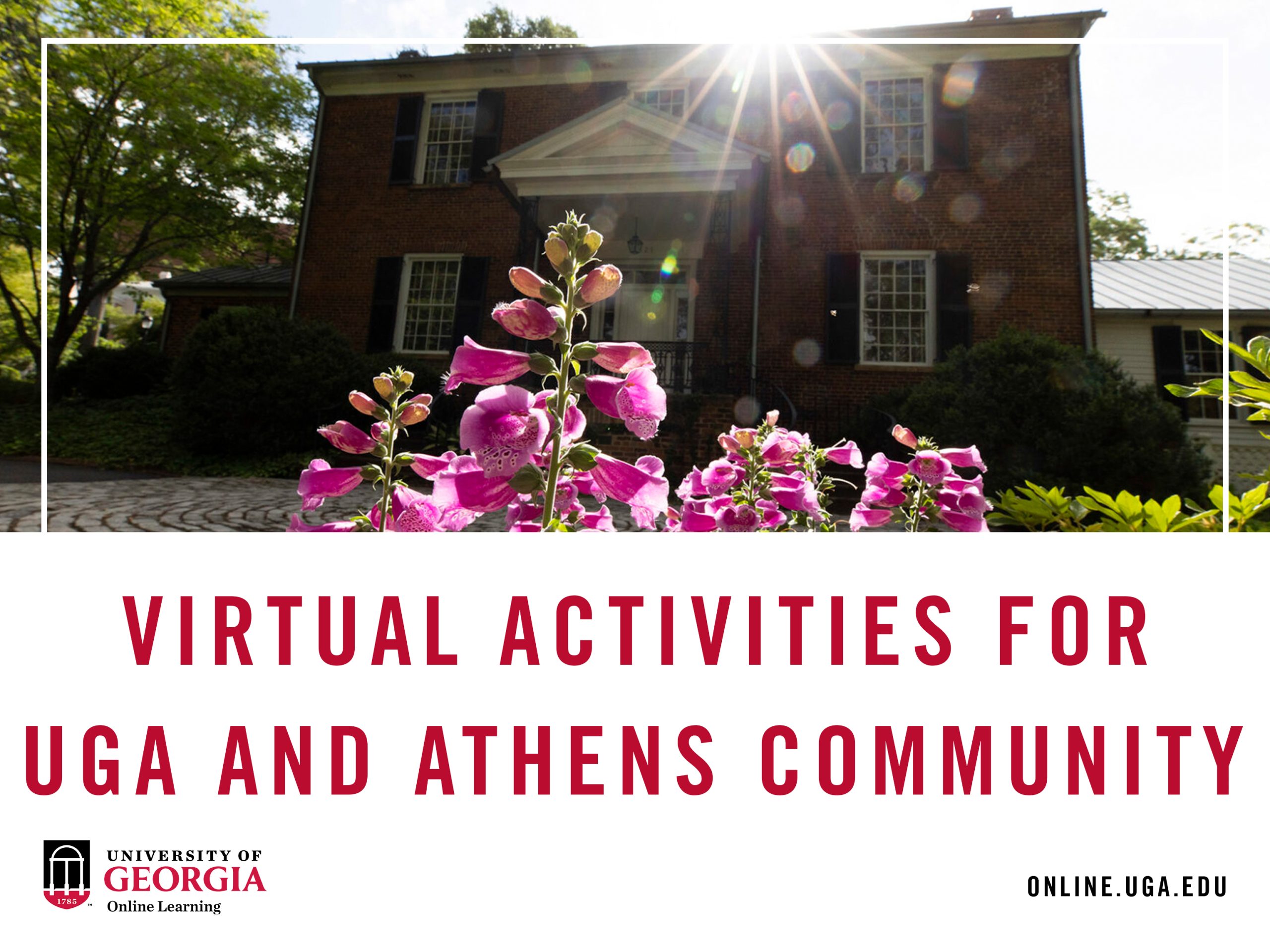 Virtual Activities for the UGA and Athens Community UGA Online