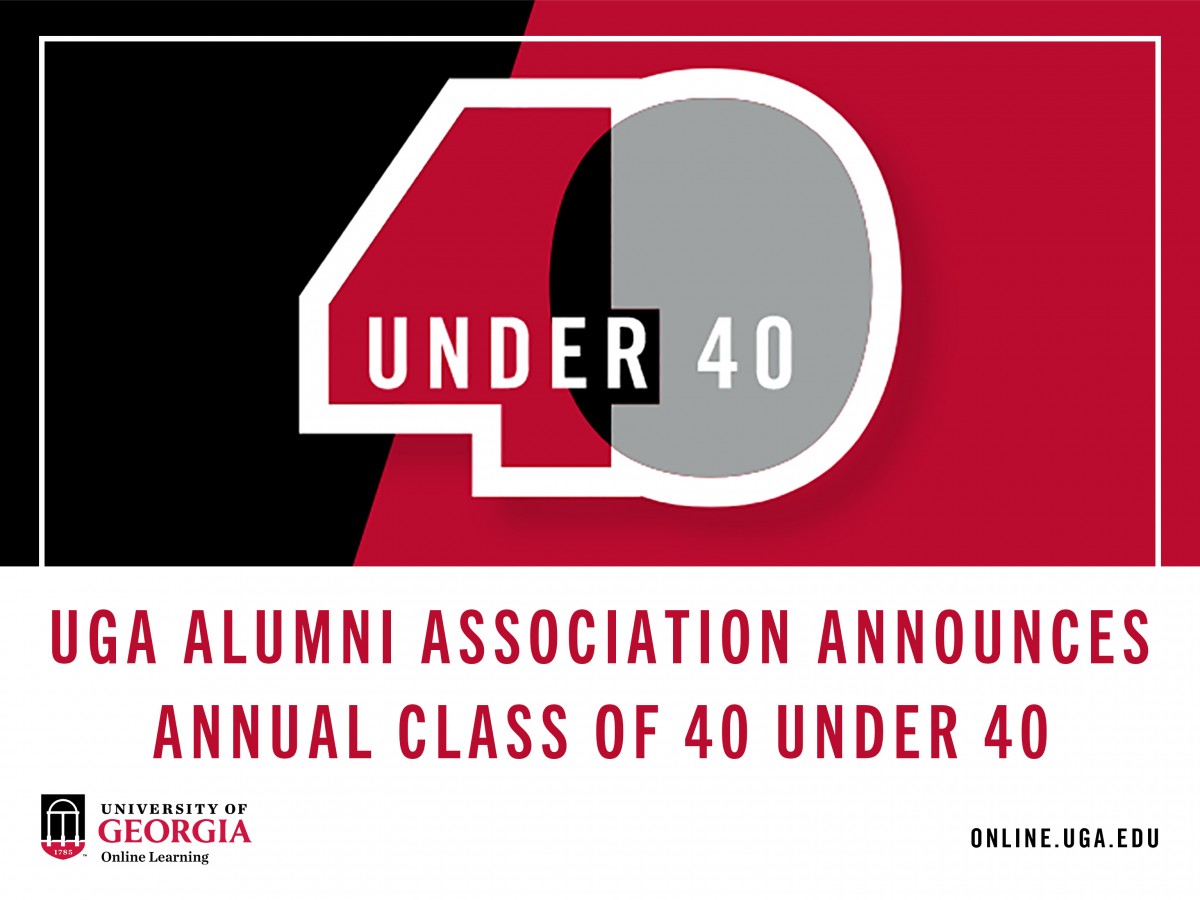 40 under 40; UGA Alumni Association announces annual class of 40 under 40