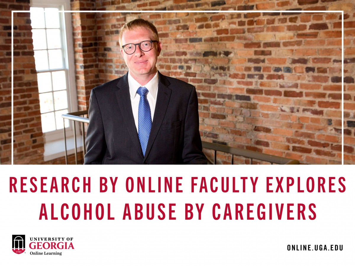Research by online faculty explores alcohol abuse by caregivers