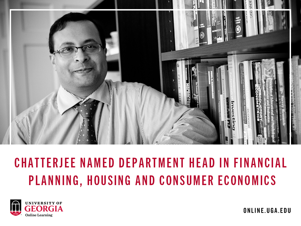 Chatterjee named department head in Financial Planning, Housing and Consumer Economics
