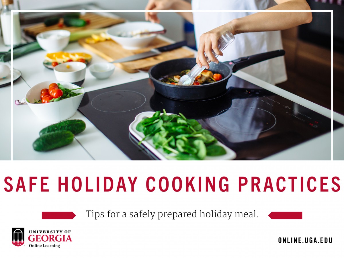 Tips for a safely prepared holiday meal.