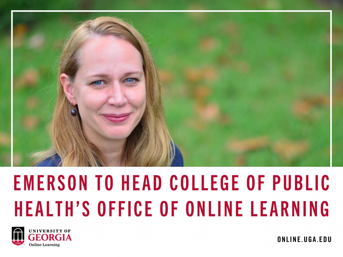 Emerson to head College of Public Health's Office of Online Learning