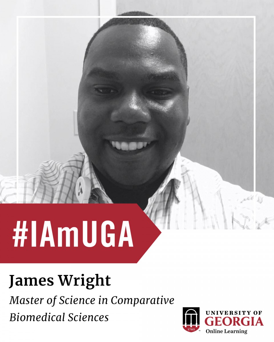 James Wright; Master of Science in Comparative Biomedical Sciences 