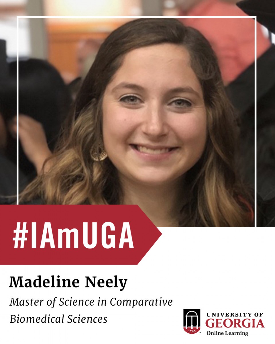 Madeline Neely; Master of Science in Comparative Biomedical Sciences