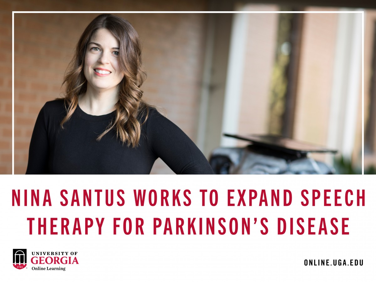 Nina Santus works to expand speech therapy for Parkinson's disease