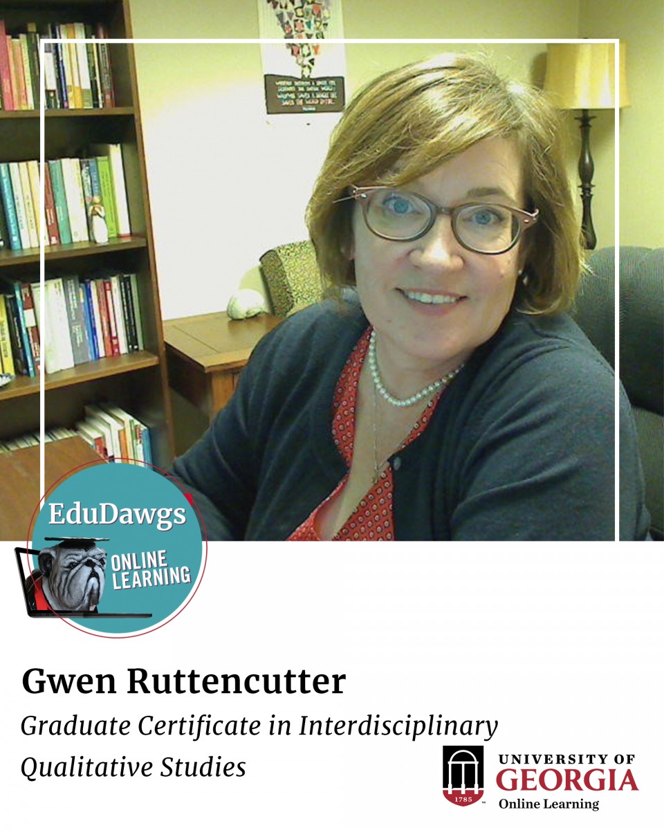 Gwen Ruttencutter, Graduate Certificate in Interdisciplinary Qualitative Studies