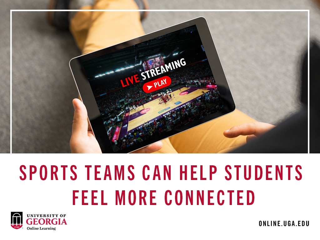 Sports teams can help students feel more connected