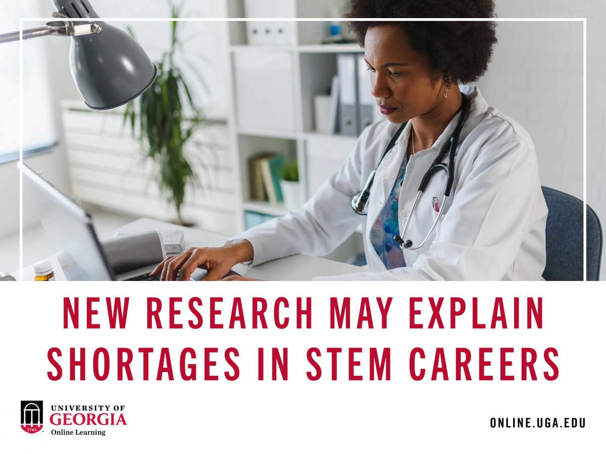 New research may explain shortages in STEM careers