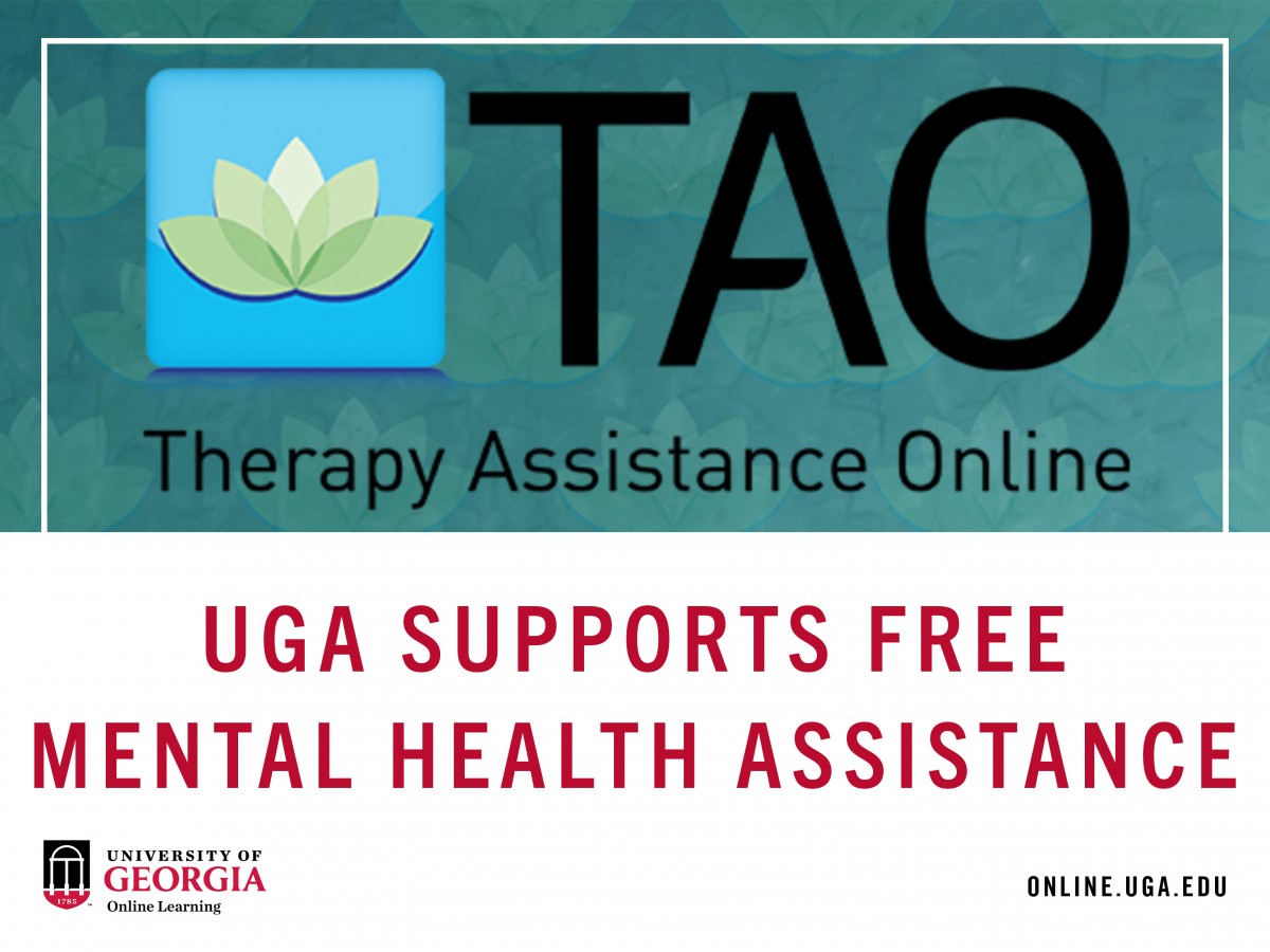UGA supports free mental health assistance