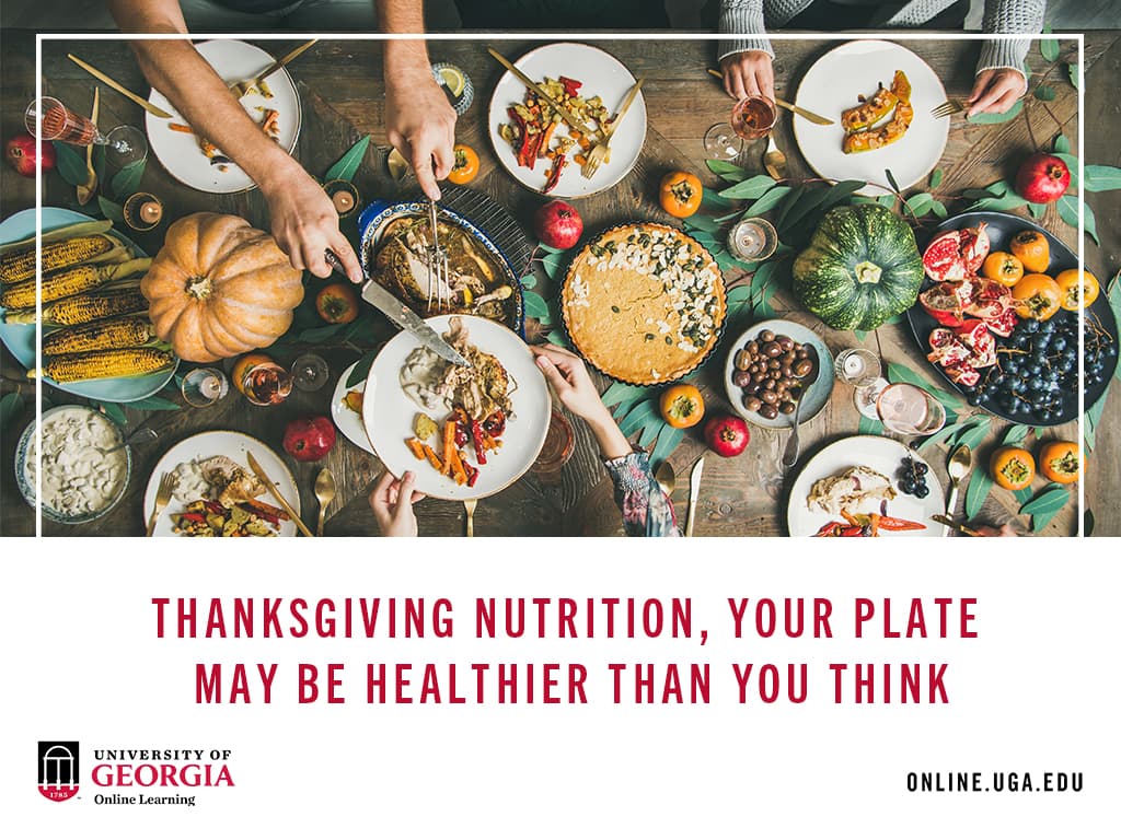 Thanksgiving nutrition, your plate may be healthier than you think