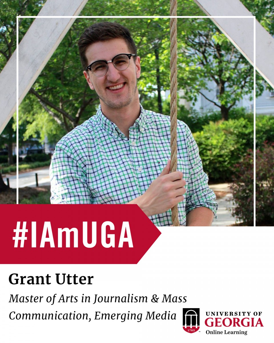 Grant Utter; Master of Arts in Journalism & Mass Communication, Emerging Media