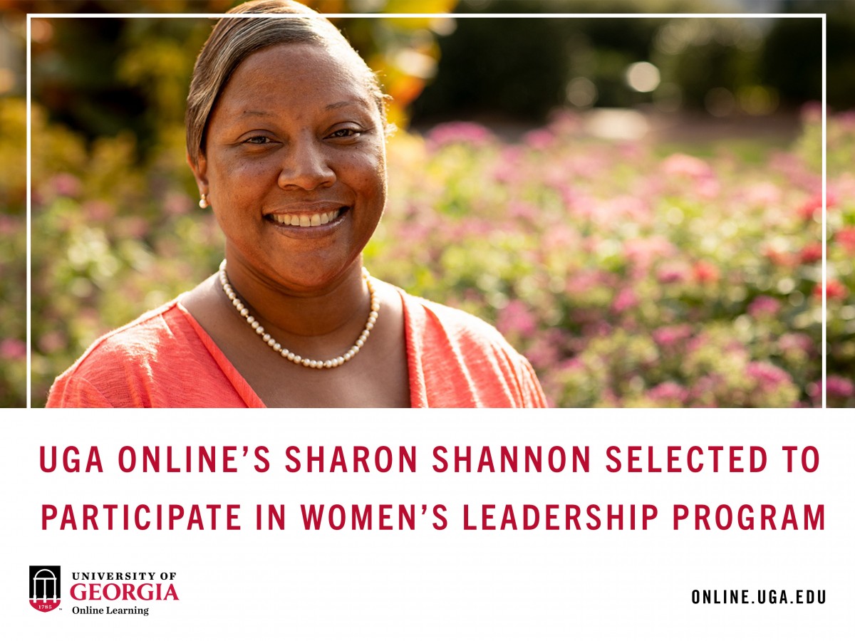 UGA Online's Sharon Shannon selected to participate in Women's Leadership Program