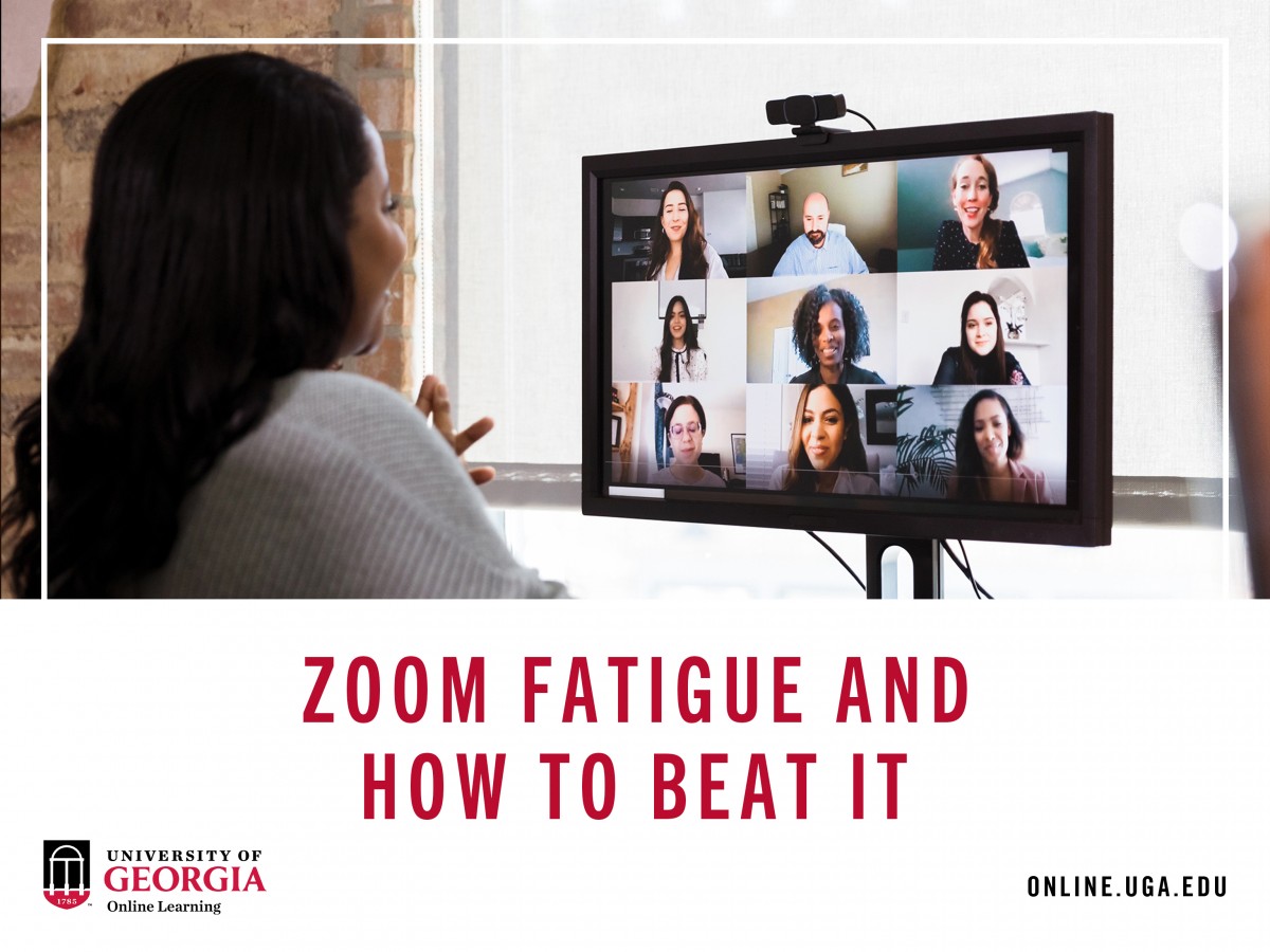Zoom fatigue and how to beat it