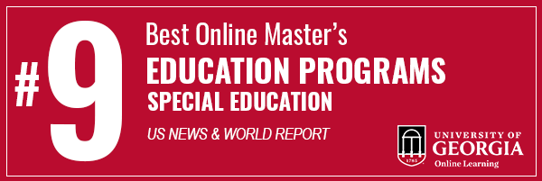 #9 US News Ranking for Master's in Special Education