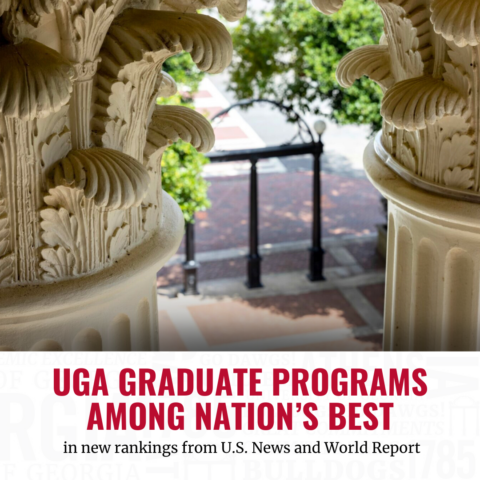 UGA Graduate Programs Among Nation's Best