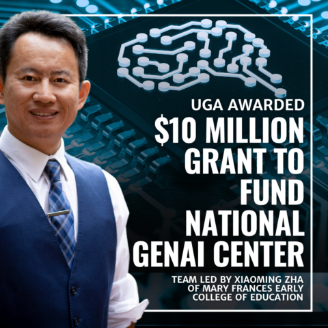 UGA Awarded $10 million grant to fund national GenAI center graphic