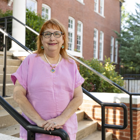 Dee McKinney outside UGA